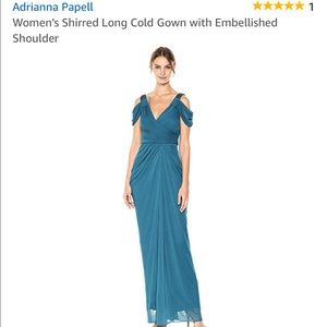 NWOT Adrianna Pappal Cold Shoulder Shirred…